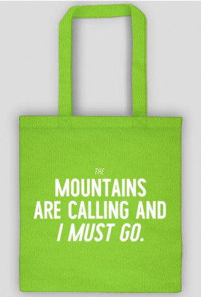 Mountains Are Calling - Torba