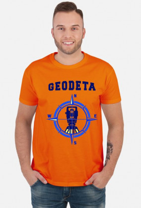 Koszulka GEODETA - koszulki z nazwami zawodu - koszulka dla geodety