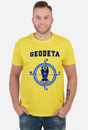 Koszulka GEODETA - koszulki z nazwami zawodu - koszulka dla geodety
