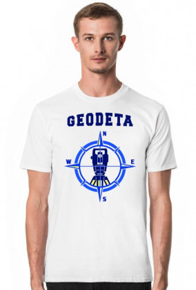 Koszulka GEODETA - koszulki z nazwami zawodu - koszulka dla geodety