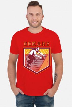 Koszulka Dekarz - koszulki do pracy