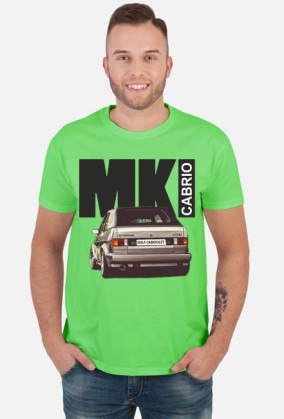 T-Shirt Golf mk1 cabrio