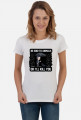 Damski T-shirt "Be kind to Animals or I'll Kill You"