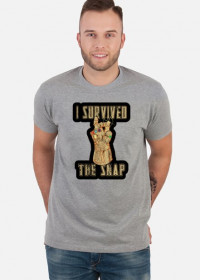T-shirt "I survived the sna"