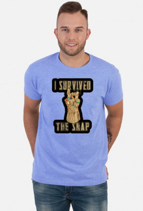 T-shirt "I survived the sna"