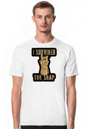 T-shirt "I survived the sna"