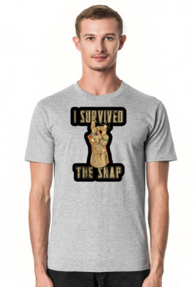 T-shirt "I survived the sna"