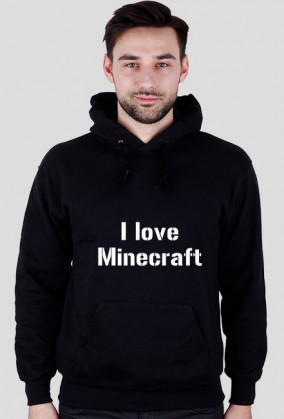 koszulka i love minecraft