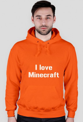 koszulka i love minecraft