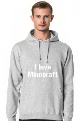 koszulka i love minecraft