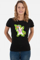 Damski T-shirt "Dabbing Unicorn"