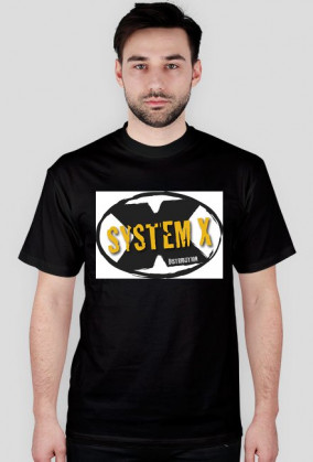 SystemX Logo koszulka M