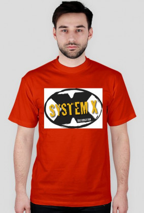 SystemX Logo koszulka M