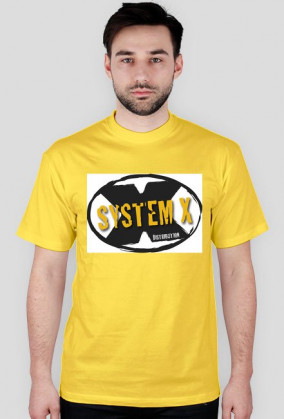 SystemX Logo koszulka M