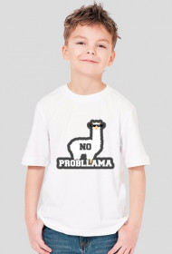 Dziecięcy T-shirt  "No Probllama"