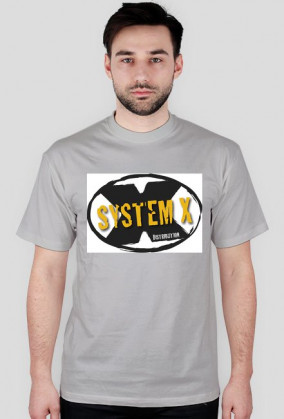 SystemX Logo koszulka M
