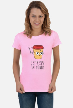 Damski T-shirt "Espresso Patronum"