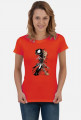 Damski T-shirt "Baby Groot Venom"
