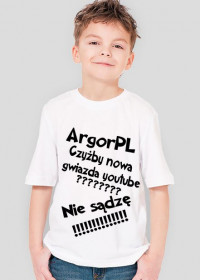 Koszulka męska dziecięca "Nowa gwiazda"