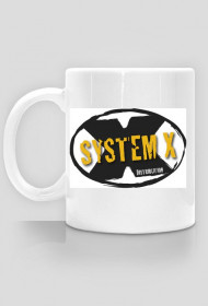 SystemX Logo kubek