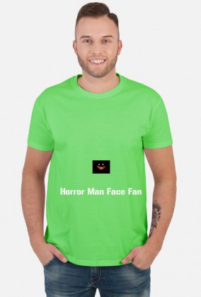 Horror Man Face Fan Shirt