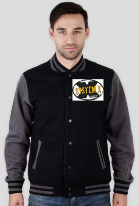 SystemX Logo bluza college