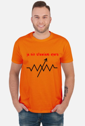 koszulka "ja nie stawiam oporu"