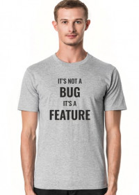 Koszulka męska specjalnie na prezent dla informatyka/programisty na mikołajki, pod choinkę, na urodziny