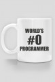 Kubek dobry na prezent dla informatyka programisty, pod choinkę, na urodziny, na mikołajki - World's #0 programmer