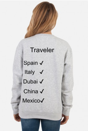 Traveler bluza (biała, szara)