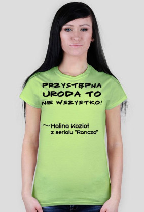 Przystępna uroda - Koszulka damska