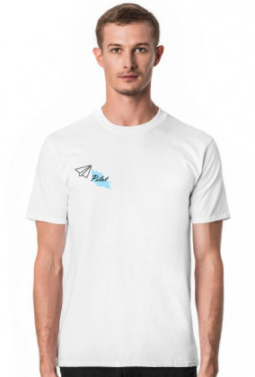 Pilot Koszulka Męska Samolot