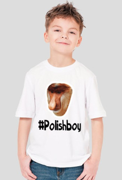 Koszulka dla chłopca #Polishboy
