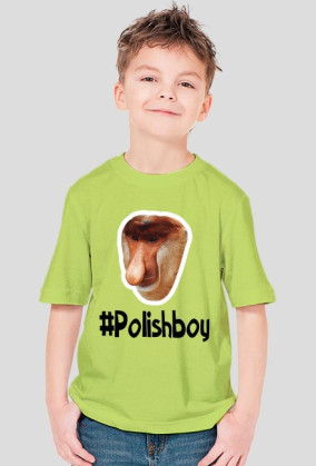 Koszulka dla chłopca #Polishboy