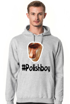 Bluza z kapturem #Polishboy