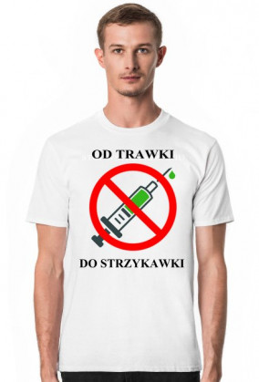 Od trawki_biała