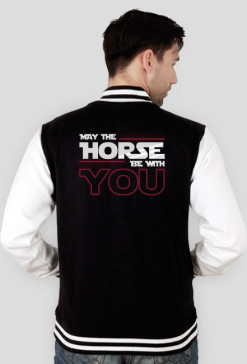 May The Horse Be With You - bluza męska #2
