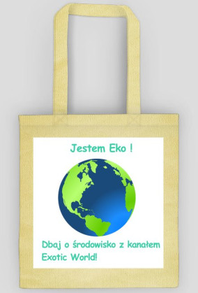 Ekologiczna torba ''Jestem eko!''