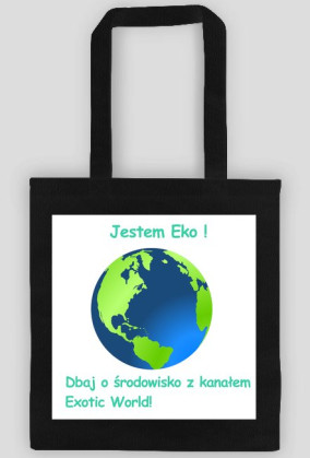 Ekologiczna torba ''Jestem eko!''