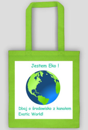 Ekologiczna torba ''Jestem eko!''