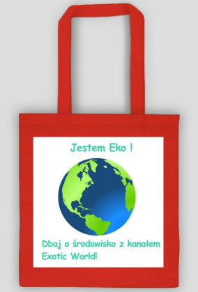 Ekologiczna torba ''Jestem eko!''