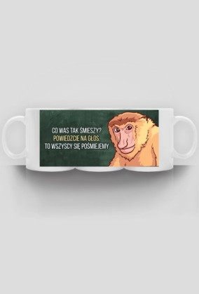 Śmieszny prezent dla nauczyciela - Kubek Nosacz