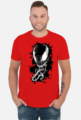 Koszulka Venom Marvel Męska koszulka z Venomem