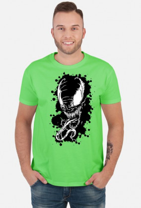 Koszulka Venom Marvel Męska koszulka z Venomem