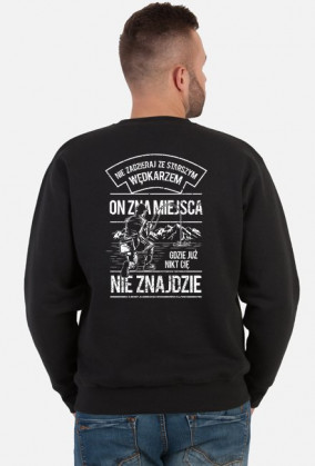 Bluza ze śmiesznym napisem dla wędkarza