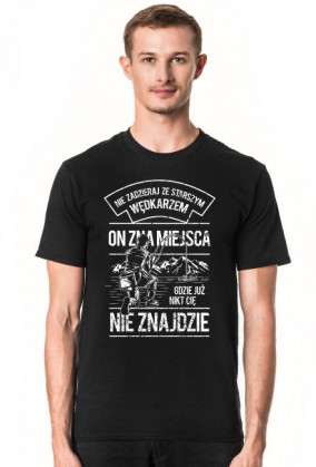 Śmieszna koszulka dla wędkarza na prezent