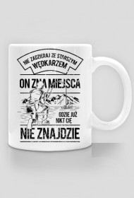 Śmieszny kubek na prezent dla wędkarza