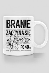 Kubek dla wędkarza - na 40 urodziny