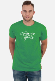 Forest Gang/Zielona/Biały_Napis