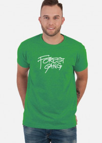 Forest Gang/Zielona/Biały_Napis